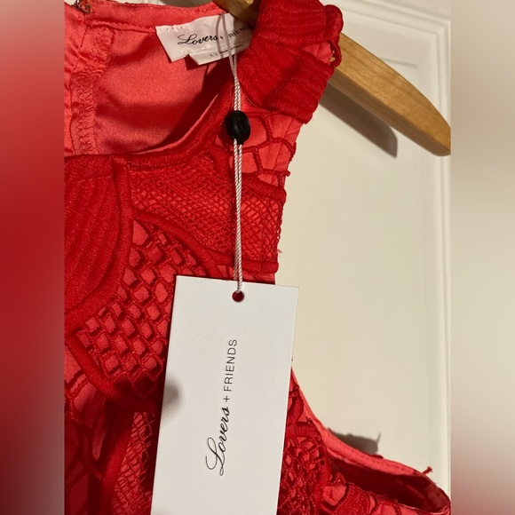 Caspian Shift Dress in Coral - Picture 13 of 14